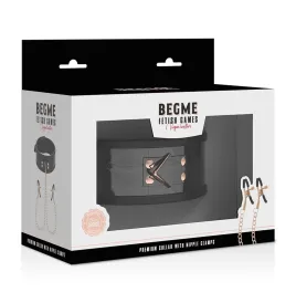 BEGME - BLACK EDITION COLLIER BEGME BLACK EDITION AVEC PINCES À MÉTONS