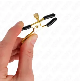 KINK - GOLD NIPPLE CLAMPS 6 CM