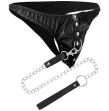 DARKNESS - SUBMISSION-TANGA MIT METALLKETTE DARKNESS - SUBMISSION-TANGA MIT METALLKETTE