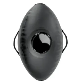 FETISH FANTASY SERIES - BODY DOCK INFLATABLE LOVE BALL WITH DILDO BLACK 41.9 CM