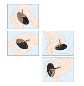 FETISH FANTASY SERIES - BODY DOCK SFERA DELLAMORE GONFIABILE CON DILDO NERO 41,9 CM