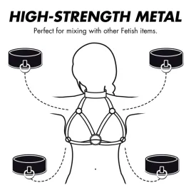FETISH SUBMISSIVE BONDAGE - ADJUSTABLE CHEST HARNESS