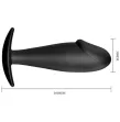 PRETTY LOVE - ANAL PLUG SILIKON PENISFORM SCHWARZ PRETTY LOVE - ANAL PLUG SILIKON PENISFORM SCHWARZ