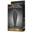 PRETTY LOVE - ANAL PLUG SILICONE PENIS FORM BLACK PRETTY LOVE - ANAL PLUG SILICONE PENIS FORM BLACK