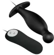 PRETTY LOVE - PLUG ANALE IN SILICONE 12 MODALIT DI VIBRAZIONE NERO PRETTY LOVE - PLUG ANALE IN SILICONE 12 MODALIT DI VIBRAZIONE NERO