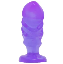 BAILE - UNISEX ANALPLUG MIT LILA FARBENEM SAUGNAPF
