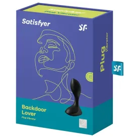 SATISFYER - BACKDOOR LOVER ROTER ANAL VIBRATOR STECKER SCHWARZ