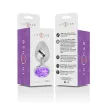 INTENSE - ANALPLUG AUS ALUMINIUMMETALL MIT VIOLETTEM KRISTALL, GRÖSSE S