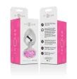 INTENSE - PLUG ANALE IN METALLO ALLUMINIO CON CRISTALLO ROSA TAGLIA M INTENSE - PLUG ANALE IN METALLO ALLUMINIO CON CRISTALLO ROSA TAGLIA M