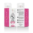 INTENSE - PLUG ANAL METAL ALUMINIO CORAZÓN ROSA TALLA M INTENSE - PLUG ANAL METAL ALUMINIO CORAZÓN ROSA TALLA M