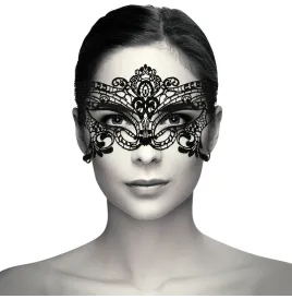 COQUETTE CHIC DESIRE - BREITE SCHWARZE SPITZENMASKE