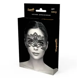 COQUETTE CHIC DESIRE - BREITE SCHWARZE SPITZENMASKE