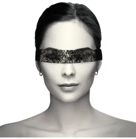 COQUETTE CHIC DESIRE - LACE MASK BLACK