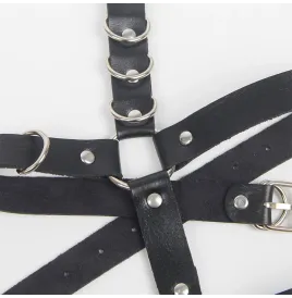 SUBBLIME - IMBRAGATURA CON ANELLI TAGLIA UNICA