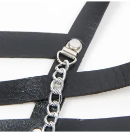 SUBBLIME - HARNAIS CORSET AVEC CHAÎNE DÉTAIL TAILLE UNIQUE