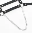 SUBBLIME - HARNESS MIT RIEMEN UND KETTE DETAILS EINE GRÖSSE
