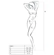 PASSION - WOMAN BS031 BODYSTOCKING BLACK ONE SIZE PASSION - WOMAN BS031 BODYSTOCKING BLACK ONE SIZE