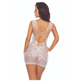 PASSION - BS111 BODYSTOCKING PIZZO BIANCO