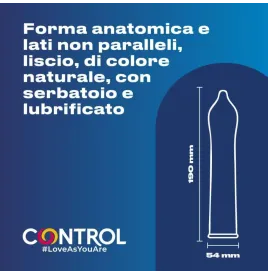 CONTROL - PRESERVATIVI NATURALI 144 UNITÀ