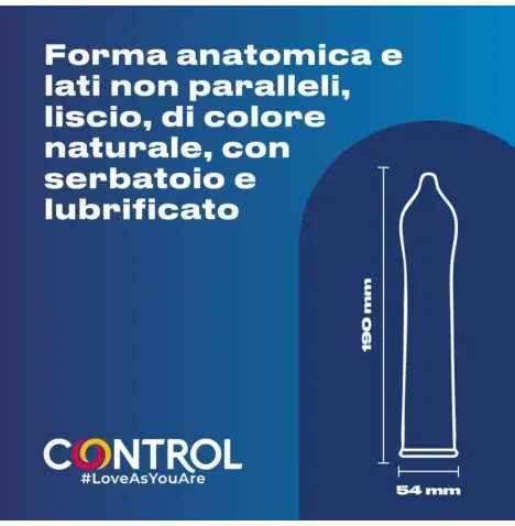 CONTROL - PRESERVATIVI NATURALI 144 UNITÀ