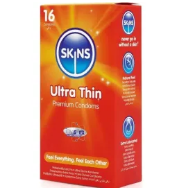 SKINS - PACK DE 16 PRÉSERVATIFS ULTRA FINS PREMIUM