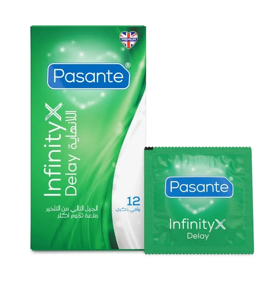 PASANTE - DELAY INFINITY CONDOMS 12 UNITS PASANTE - DELAY INFINITY CONDOMS 12 UNITS