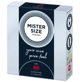 MISTER SIZE - PRESERVATIVO TAGLIA XL 60 MM (3 UNITÀ)