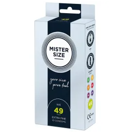 MISTER SIZE - PRESERVATIVO TAGLIA S 49 MM (10 UNITÀ)