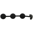 BLACKandSILVER - HARRY ANAL-ROSENKRANZ 3 SILIKONKUGELN 14 CM