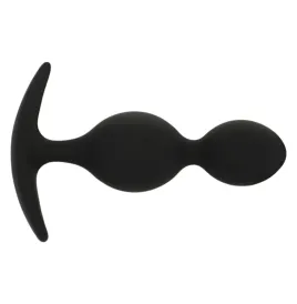 BLACKandSILVER - ORSON PLUG SILICONE 2 ANAL WAVES 9 CM