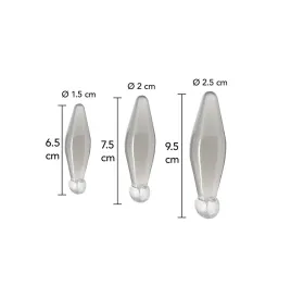 TOYJOY - GIOCO ANALE FINGER RIMMER 3 PEZZI TRASPARENTE