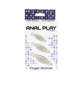 TOYJOY - GIOCO ANALE FINGER RIMMER 3 PEZZI TRASPARENTE