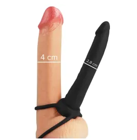 MYTHOLOGY - COBI ONYX ANAL DILDO MIT SCHWANZ- UND HODENRING 13 CM SILIKON
