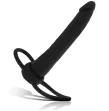 MYTHOLOGY - GODE ANAL COBI ONYX AVEC ANNEAU DE BITE ET TESTICULE 13 CM EN SILICONE MYTHOLOGY - GODE ANAL COBI ONYX AVEC ANNEAU DE BITE ET TESTICULE 13 CM EN SILICONE