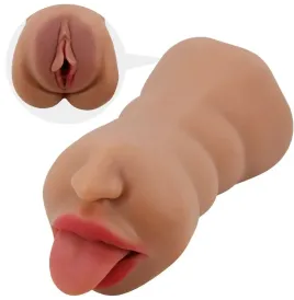 CRAZY BULL - SARAH DOPPIO MASTURBATORE BOCCA E VAGINA CARNE