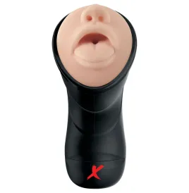 PDX ELITE - DEEP THROAT VIBRATING STROKER