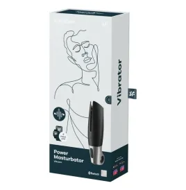SATISFYER - MASTURBATEUR PUISSANT NOIR