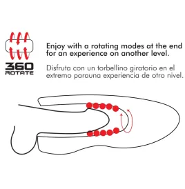JAMYJOB - SPIN-X MASTURBADOR CON ROTACIÓN Y FUNCIÓN CALOR