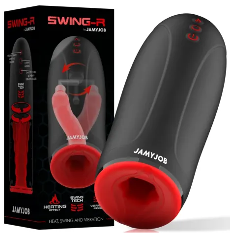 JAMYJOB - SWING-R HEATING EFFECT, SWING TECH AND VIBRATION MASTURBATOR