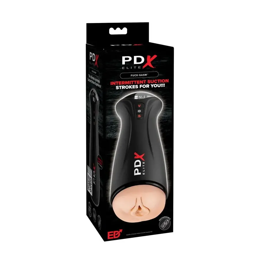 PDX ELITE - FAP-GASM INTERMITTENT SUCTION and VIBRATION MASTURBATOR PDX ELITE - FAP-GASM INTERMITTENT SUCTION and VIBRATION MASTURBATOR