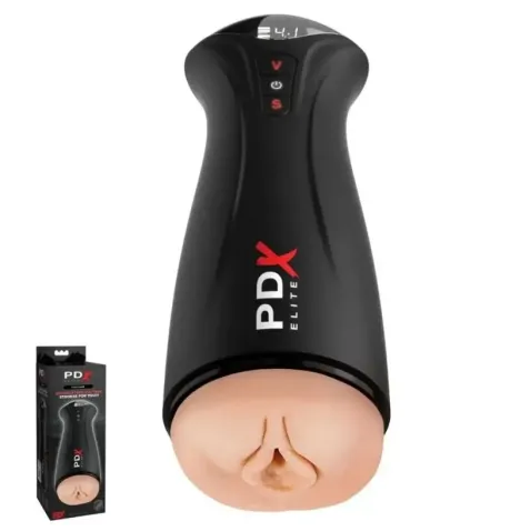 PDX ELITE - FAP-GASM MASTURBATEUR À SUCCION ET VIBRATION INTERMITTENTES