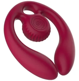 SNAIL VIBE - GIZI DUO STIMOLATORE DI COPPIA TELECOMANDO BORDEAUX