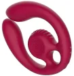 SNAIL VIBE - GIZI DUO COUPLES STIMULATOR REMOTE CONTROL BURGUNDY SNAIL VIBE - GIZI DUO COUPLES STIMULATOR REMOTE CONTROL BURGUNDY
