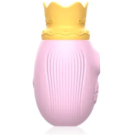INTENSE - CLITORIS STIMULATOR 10 SUCTION AND LICKING MODES - PINK