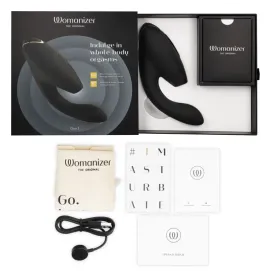 WOMANIZER - DUO 2 ESTIMULADOR NEGRO