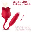 ARMONY - ROSEKNIGTH CLITORIS SUCKER and VIBRATOR RED ARMONY - ROSEKNIGTH CLITORIS SUCKER and VIBRATOR RED