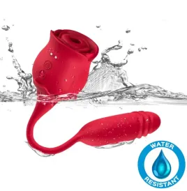 ARMONY - ROSEKNIGTH SUCCIONADOR CLÍTORIS and VIBRADOR ROJO