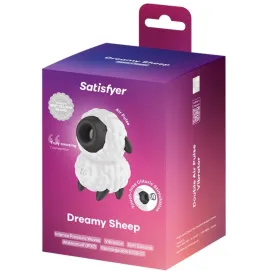 SATISFYER - VIBRATORE DREAMY SHEEP E STIMOLATORE A IMPULSI DARIA