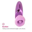 FANTASY FOR HER - PLEASURE SUCKER VIBRATOR PURPLE FANTASY FOR HER - PLEASURE SUCKER VIBRATOR PURPLE