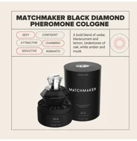 EYE OF LOVE - MATCHMAKER BLACK DIAMOND LGBTQ PERFUME FEROMONAS PARA ÉL 30 ML